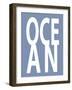 Ocean Blue-Jamie MacDowell-Framed Art Print