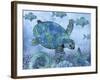 Ocean Blues-C-Jean Plout-Framed Giclee Print