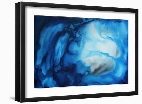 Ocean Blues-Megan Aroon Duncanson-Framed Art Print