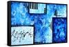 Ocean Blues-Megan Aroon Duncanson-Framed Stretched Canvas