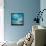 Ocean Blues-Joanne Parent-Framed Stretched Canvas displayed on a wall