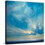 Ocean Blues-Joanne Parent-Stretched Canvas