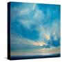 Ocean Blues-Joanne Parent-Stretched Canvas