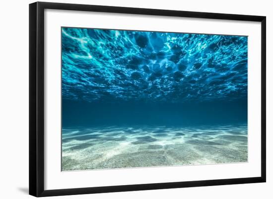 Ocean Bottom, View Beneath Surface-Cico-Framed Photographic Print