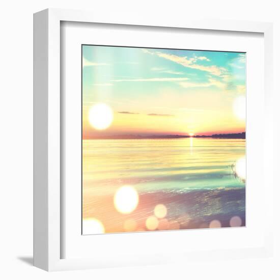 Ocean Breeze II-Acosta-Framed Art Print