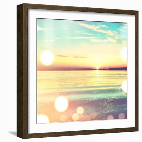 Ocean Breeze II-Acosta-Framed Art Print