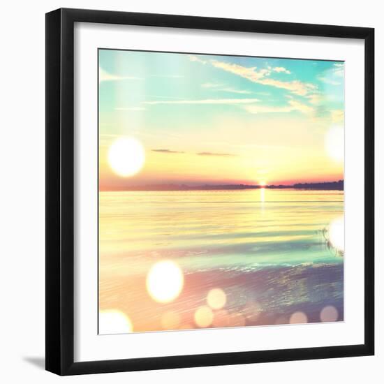 Ocean Breeze II-Acosta-Framed Art Print