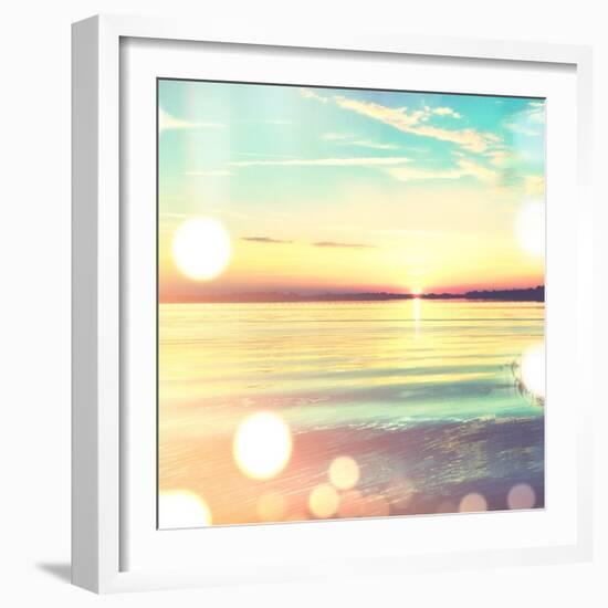 Ocean Breeze II-Acosta-Framed Art Print