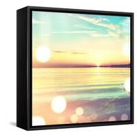 Ocean Breeze II-Acosta-Framed Stretched Canvas