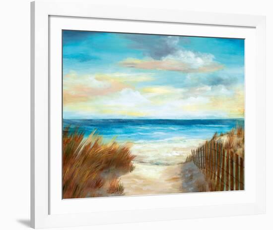 Ocean Breeze-null-Framed Art Print