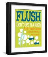 Ocean Bubble Friends 2-Leslie Fuqua-Framed Art Print