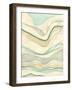 Ocean Cascade II-Vanna Lam-Framed Art Print