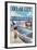 Ocean City, Maryland - Lifeguard Stand-Lantern Press-Framed Art Print