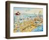 Ocean City Summer-Bill Bell-Framed Giclee Print