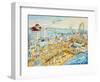 Ocean City Summer-Bill Bell-Framed Giclee Print