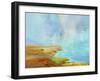 Ocean Cliffs-Michael Tienhaara-Framed Art Print