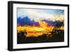 Ocean Color - In the Style of Oil Painting-Philippe Hugonnard-Framed Giclee Print