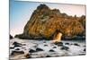 Ocean Door and Golden Light, Big Sur California Coast-Vincent James-Mounted Photographic Print