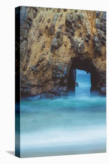 Ocean Door at Pfieffer Beach, Big Sur California Coast-Vincent James-Stretched Canvas