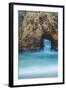 Ocean Door at Pfieffer Beach, Big Sur California Coast-Vincent James-Framed Photographic Print