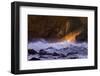 Ocean Door, Light Magic, Big Sur Arch California Coast Sunset-Vincent James-Framed Photographic Print