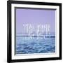 Ocean Dreamer-Leah Flores-Framed Giclee Print