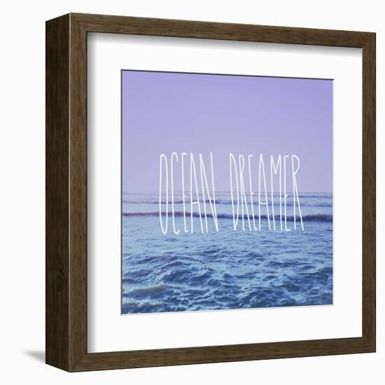 Ocean Dreamer-Leah Flores-Framed Art Print