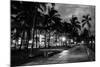 Ocean Drive by Night - Miami-Philippe Hugonnard-Mounted Photographic Print