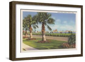 Ocean Drive, Corpus Christi-null-Framed Art Print