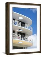 Ocean Drive, South Beach, Miami Beach, Florida, United States of America, North America-Sergio Pitamitz-Framed Photographic Print