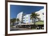 Ocean Drive, South Beach, Miami Beach, Florida, United States of America, North America-Sergio Pitamitz-Framed Photographic Print