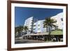 Ocean Drive, South Beach, Miami Beach, Florida, United States of America, North America-Sergio Pitamitz-Framed Photographic Print
