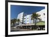 Ocean Drive, South Beach, Miami Beach, Florida, United States of America, North America-Sergio Pitamitz-Framed Photographic Print