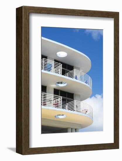 Ocean Drive, South Beach, Miami Beach, Florida, United States of America, North America-Sergio Pitamitz-Framed Photographic Print