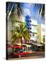 Ocean Drive, South Beach, Miami Beach, Florida, USA-Angelo Cavalli-Stretched Canvas