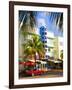 Ocean Drive, South Beach, Miami Beach, Florida, USA-Angelo Cavalli-Framed Premium Photographic Print