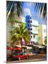 Ocean Drive, South Beach, Miami Beach, Florida, USA-Angelo Cavalli-Mounted Premium Photographic Print