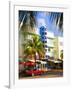 Ocean Drive, South Beach, Miami Beach, Florida, USA-Angelo Cavalli-Framed Photographic Print