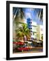 Ocean Drive, South Beach, Miami Beach, Florida, USA-Angelo Cavalli-Framed Photographic Print