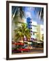 Ocean Drive, South Beach, Miami Beach, Florida, USA-Angelo Cavalli-Framed Photographic Print