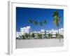 Ocean Drive, South Beach, Miami Beach, Florida, USA-Fraser Hall-Framed Photographic Print