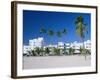 Ocean Drive, South Beach, Miami Beach, Florida, USA-Fraser Hall-Framed Photographic Print