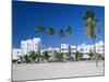 Ocean Drive, South Beach, Miami Beach, Florida, USA-Fraser Hall-Mounted Photographic Print