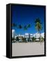 Ocean Drive, South Beach, Miami Beach, Florida, USA-Fraser Hall-Framed Stretched Canvas