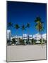 Ocean Drive, South Beach, Miami Beach, Florida, USA-Fraser Hall-Mounted Photographic Print