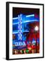 Ocean Drive with the Colony Hotel by Night - Miami Beach - Florida - USA-Philippe Hugonnard-Framed Photographic Print