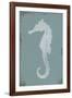 Ocean Fade - Seahorse-Ken Hurd-Framed Giclee Print