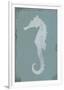 Ocean Fade - Seahorse-Ken Hurd-Framed Giclee Print