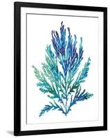 Ocean Feather I-null-Framed Giclee Print