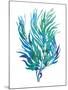 Ocean Feather II-null-Mounted Giclee Print